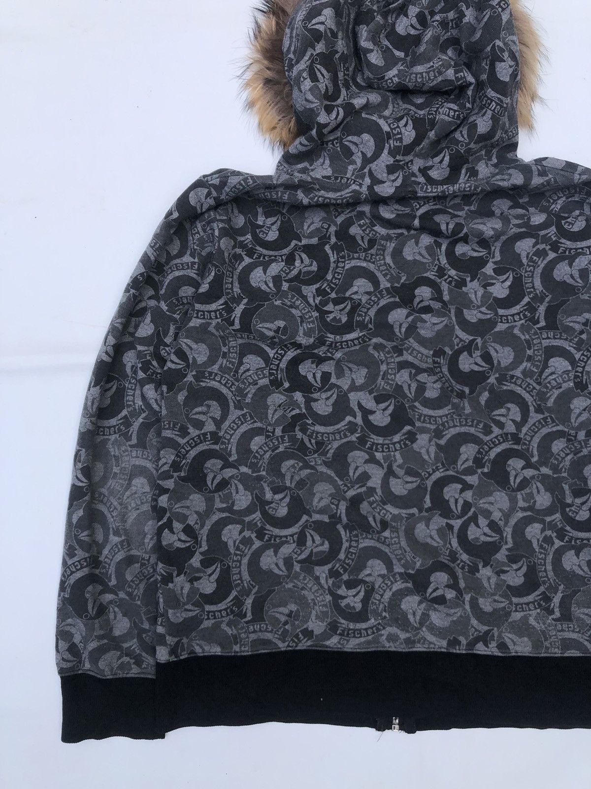 If Six Was Nine Japanese Fur Zip Hoodie Fischer’s Goa Style Size US M / EU 48-50 / 2 - 9 Thumbnail