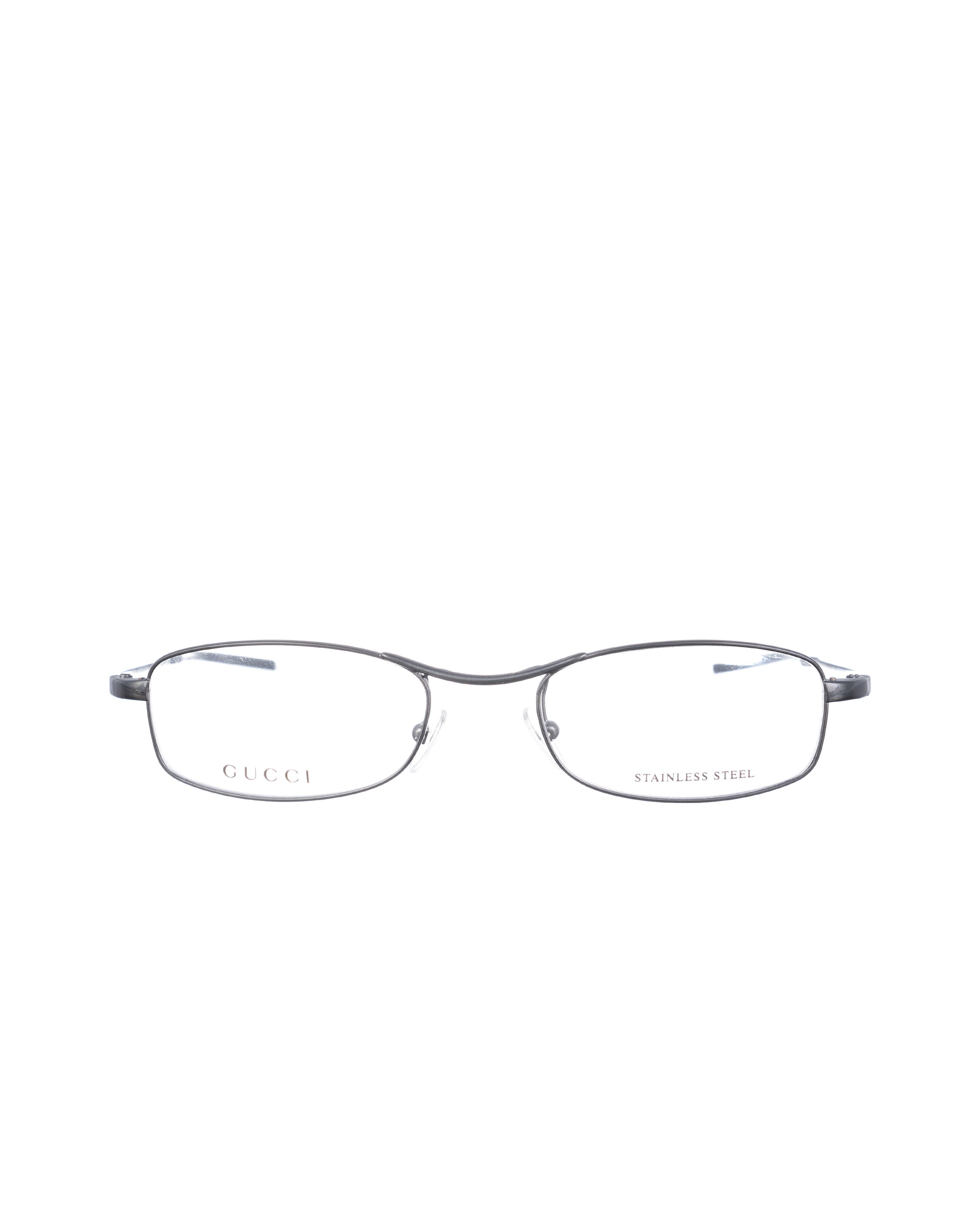 Gucci Gucci 00s Dark Metallic Thin Glasses Size ONE SIZE - 1 Thumbnail