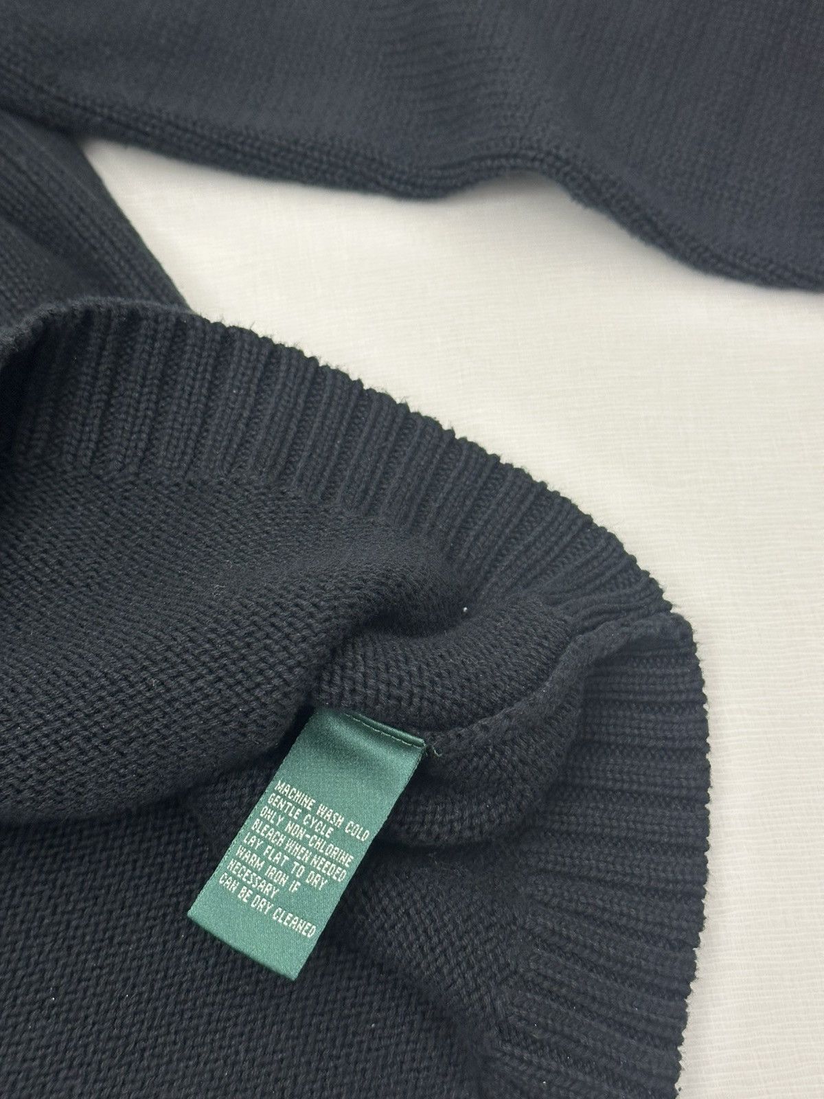 Ralph Lauren Vintage Lauren Ralph Lauren Turtleneck Knit Sweater Women’s Size XL / US 12-14 / IT 48-50 - 4 Thumbnail
