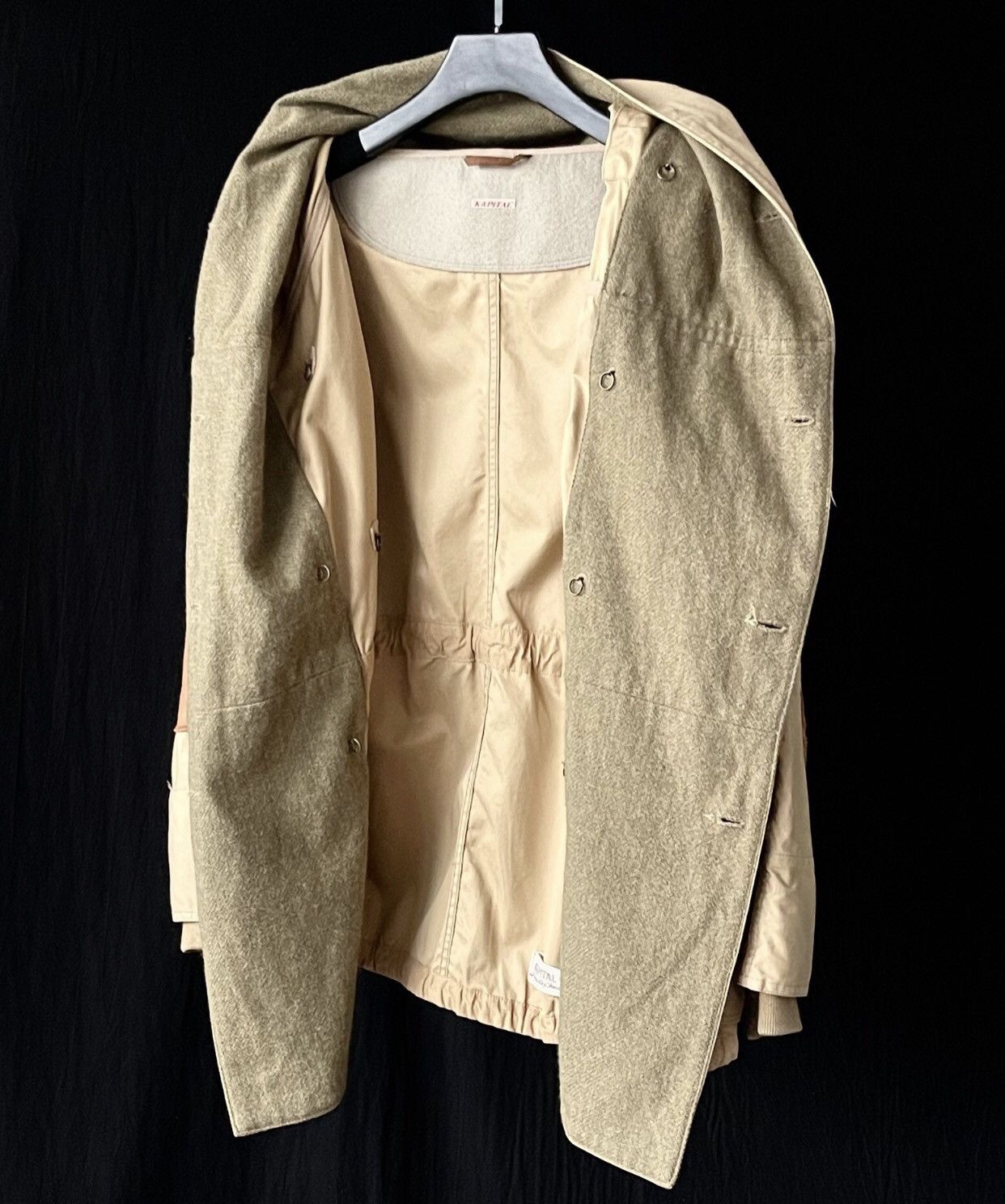 Kapital KAPITAL Hirata Kazuhiro Khaki Multi Classic Mountain Coat Size US S / EU 44-46 / 1 - 3 Thumbnail