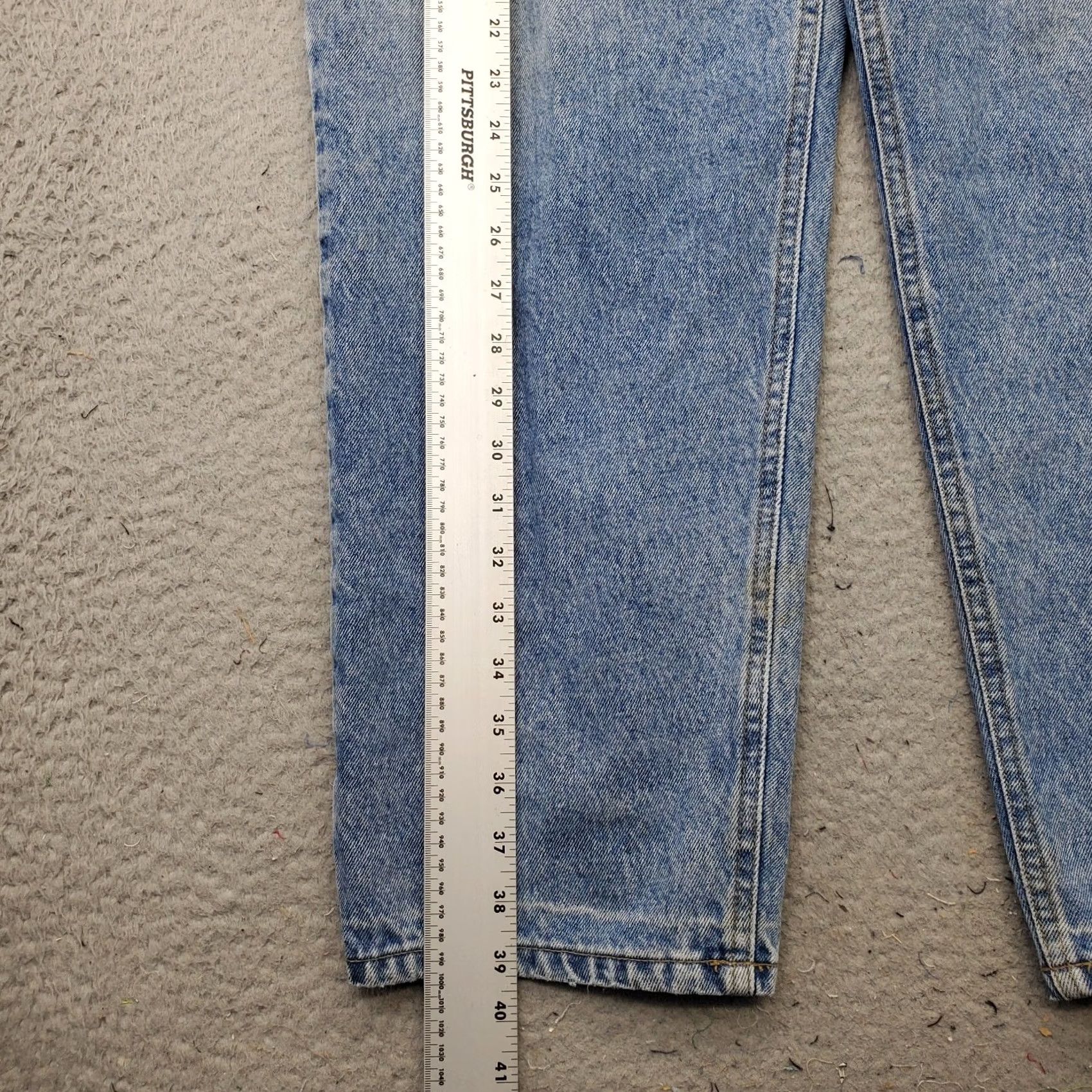 Bugle Boy Bugle Boy Mens Jeans 42x30 Blue Denim 740 Relaxed Fit Straight Leg Vintage Style Shirt Size US 42 / EU 58 - 3 Thumbnail
