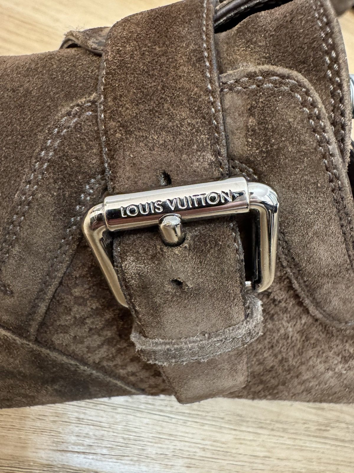 Louis Vuitton Louis Vuitton Paris Brown Suede Moccasin Monk 6,5 40,5 Size US 7.5 / EU 40-41 - 9 Thumbnail