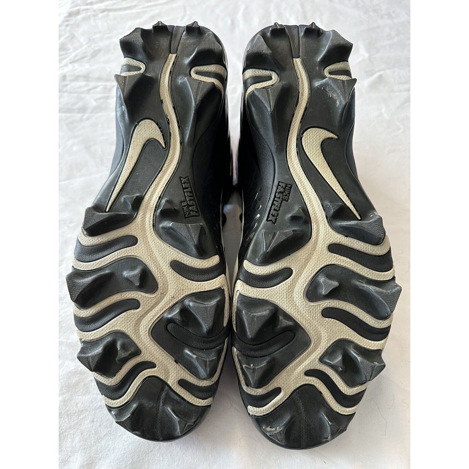 Nike Nike Alpha Fast Flex Men Sz 11.5 Black/White Football Cleats Size US 11.5 / EU 44-45 - 9 Thumbnail