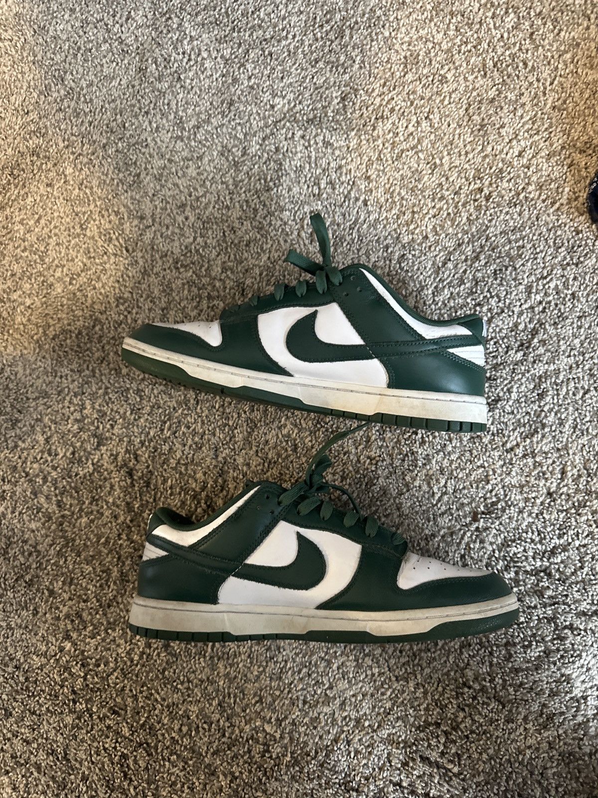 Nike 2021 Dunk Low 'Michigan State' Size US 10 / EU 43 - 1 Thumbnail