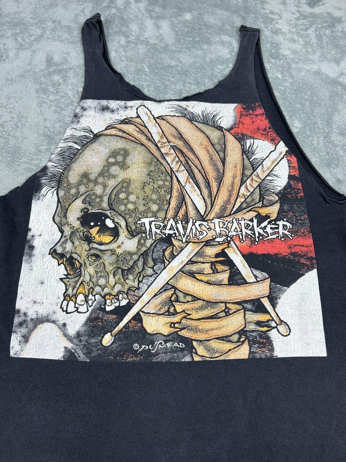 Band Tees Vintage Travis Baker Pushead Design Size US M / EU 48-50 / 2 - 2 Thumbnail