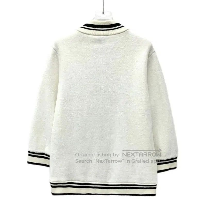 Louis Vuitton Louis Vuitton White Wool Women's Jacket . Size L / US 10 / IT 46 - 2 Thumbnail