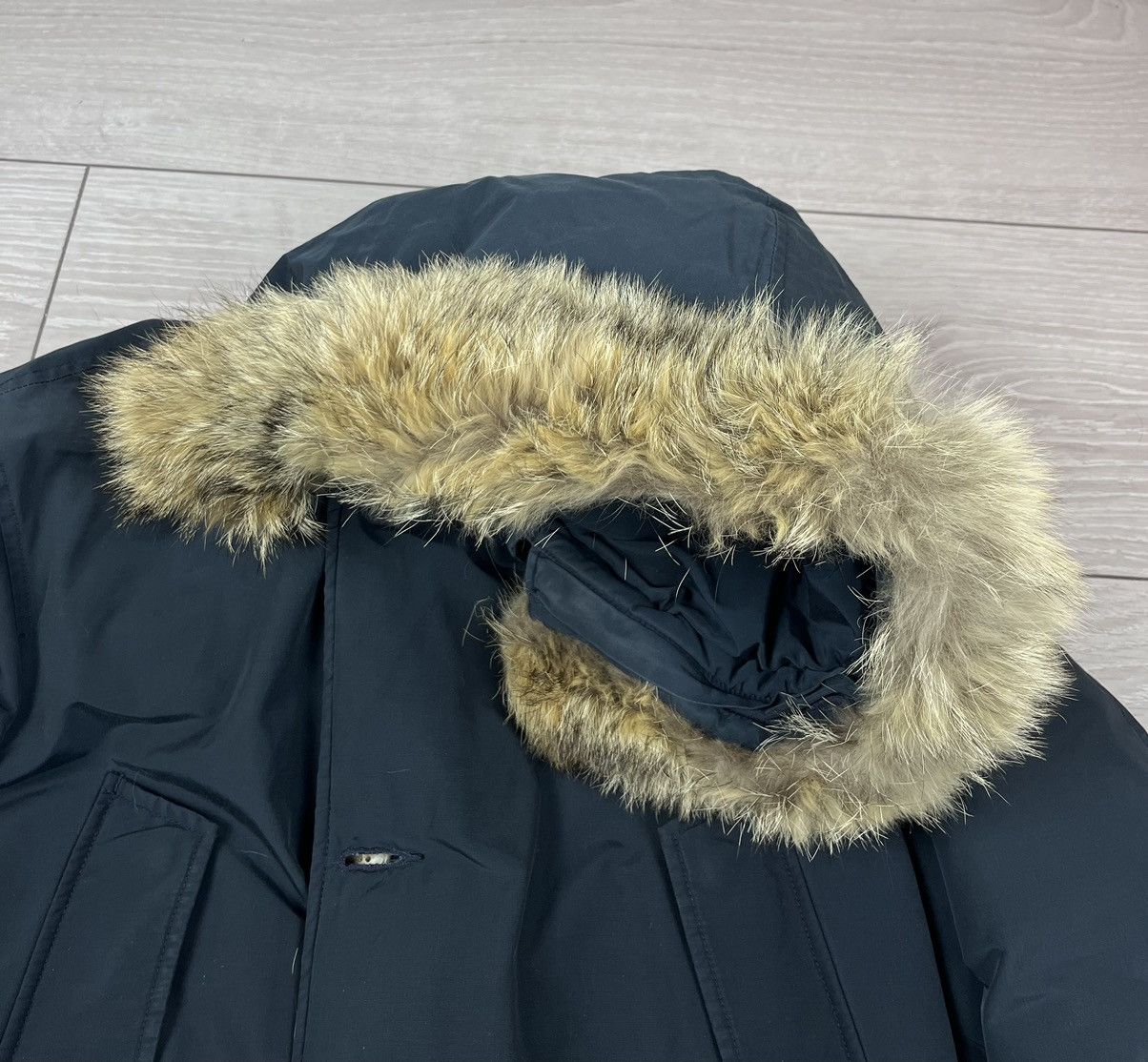 Woolrich Woolen Mills Woolrich Arctic Down Puffer Fur Fuzzy Parka Jacket Size US L / EU 52-54 / 3 - 16 Thumbnail