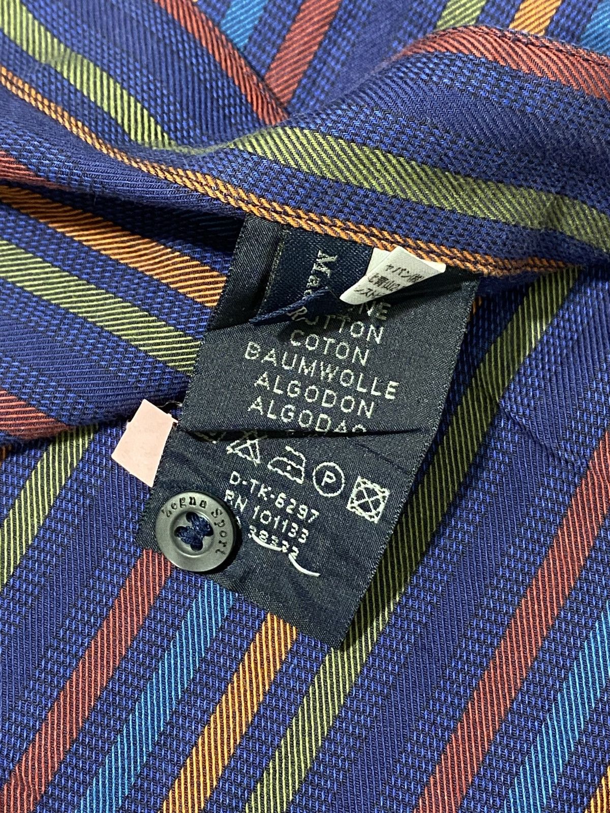 Ermenegildo Zegna RARE❤️‍🔥 Vintage Ermenegildo Zegna sport shirt Size US XL / EU 56 / 4 - 5 Thumbnail