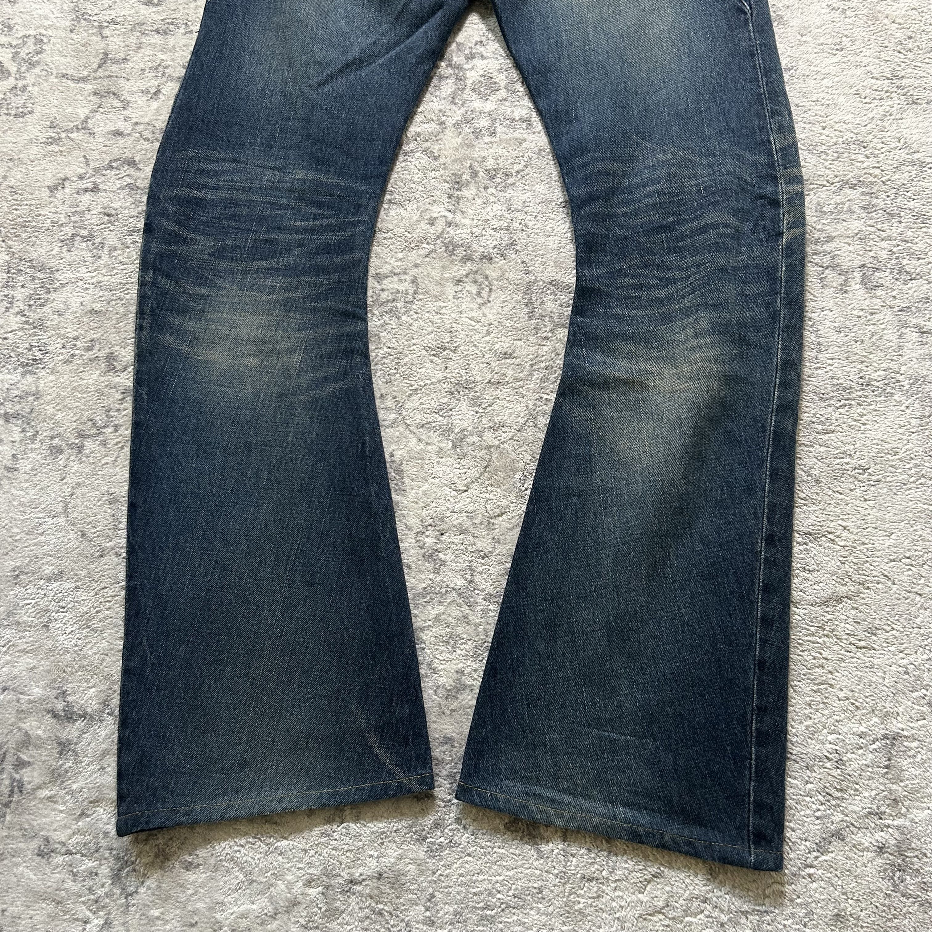 Kazuyuki Kumagai Attachment Kazuyuki Kumagai Attachment J-Cut Bootcut Flared Denim Jeans Size US 30 / EU 46 - 10 Thumbnail
