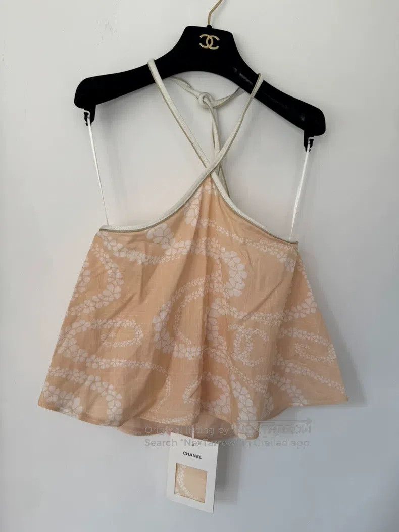 Chanel Chanel Neck strap vest Size XS / US 0-2 / IT 36-38 - 1 Thumbnail