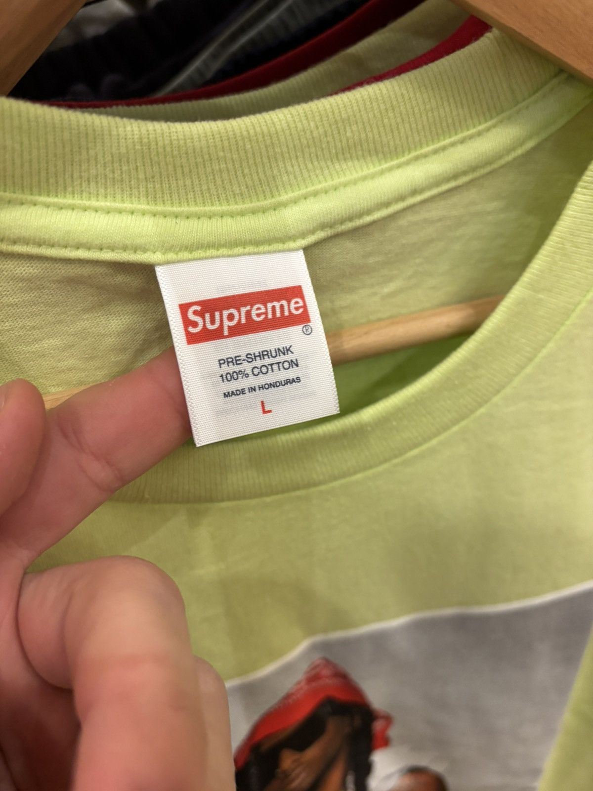 Supreme Supreme Playboi Carti Tee - Green Size US L / EU 52-54 / 3 - 3 Thumbnail