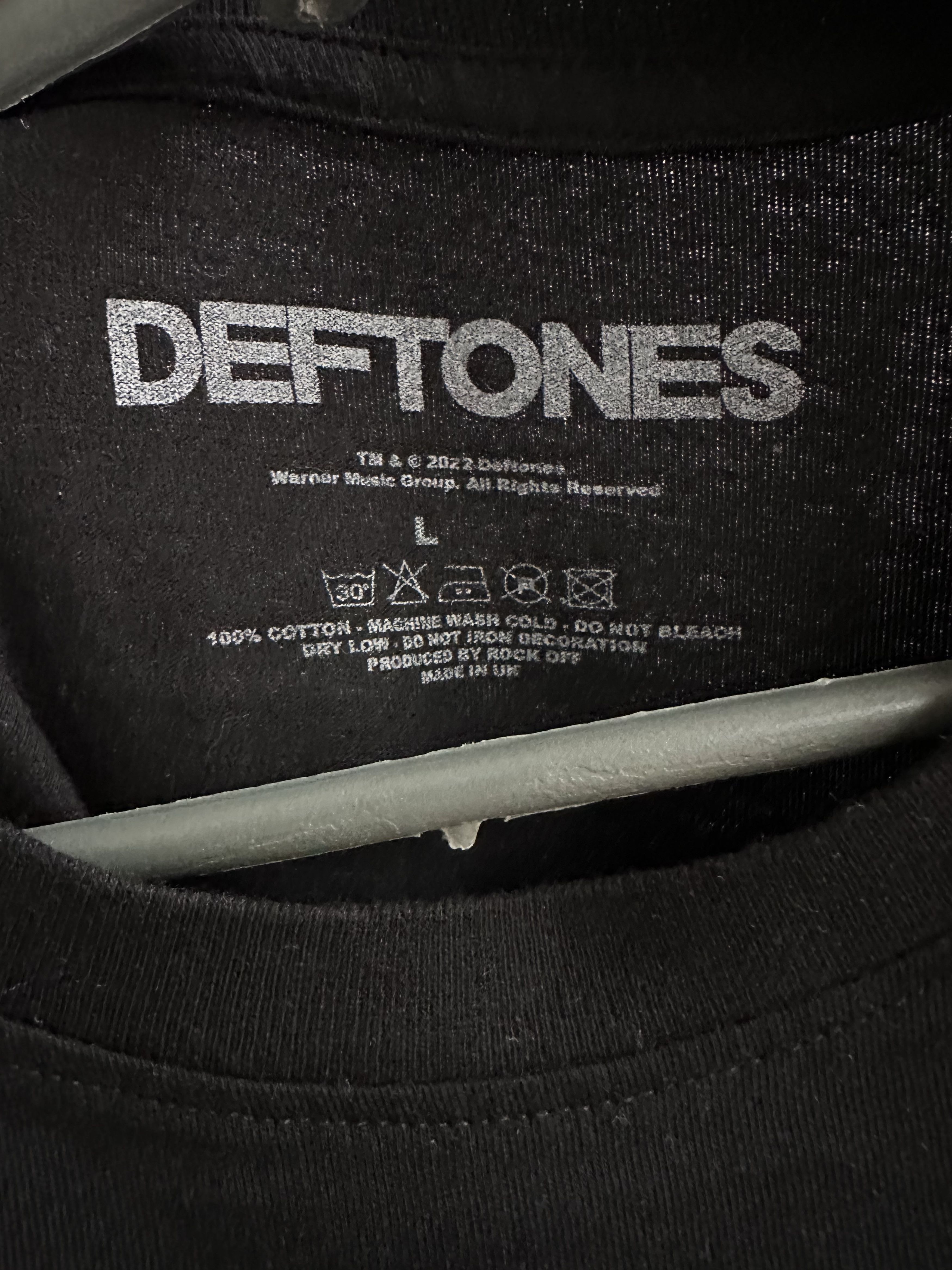 Band Tees Deftones t shirt Size US L / EU 52-54 / 3 - 4 Thumbnail