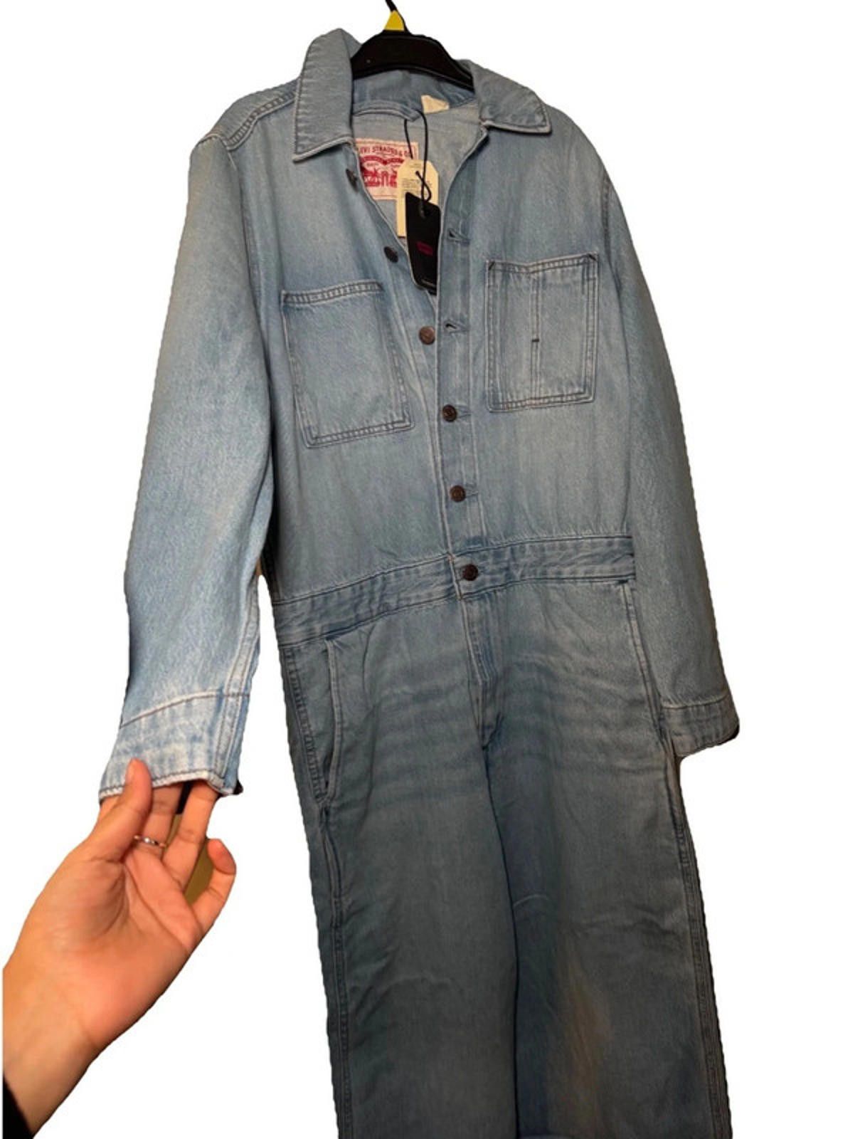 Levi's Levi's Iconic jumpsuit light blue denim Size S/8 New Tags Size 27" / US 4 / IT 40 - 1 Thumbnail