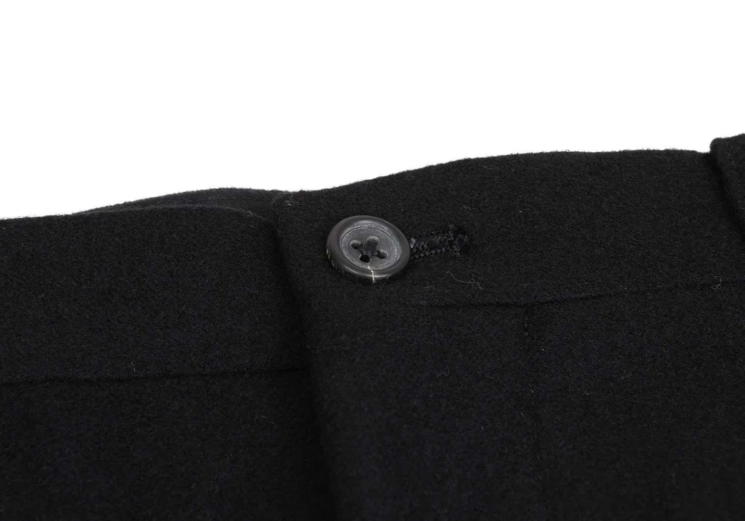 Yohji Yamamoto Yohji Yamamoto Felt Wool Tapered Pants Size US 36 / EU 52 - 4 Thumbnail