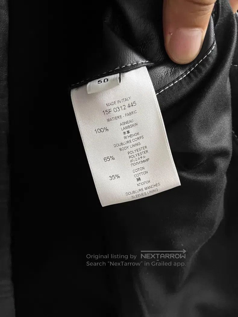 Givenchy Givenchy Lamb Leather Shirt Jacket Size US M / EU 48-50 / 2 - 4 Thumbnail