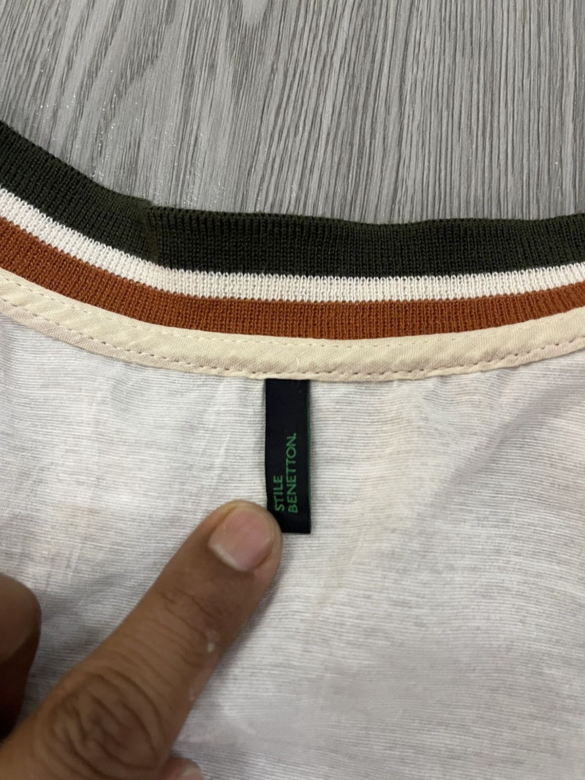 Benetton Benetton Sailing Rayon Light Jacket Size M / US 6-8 / IT 42-44 - 8 Thumbnail