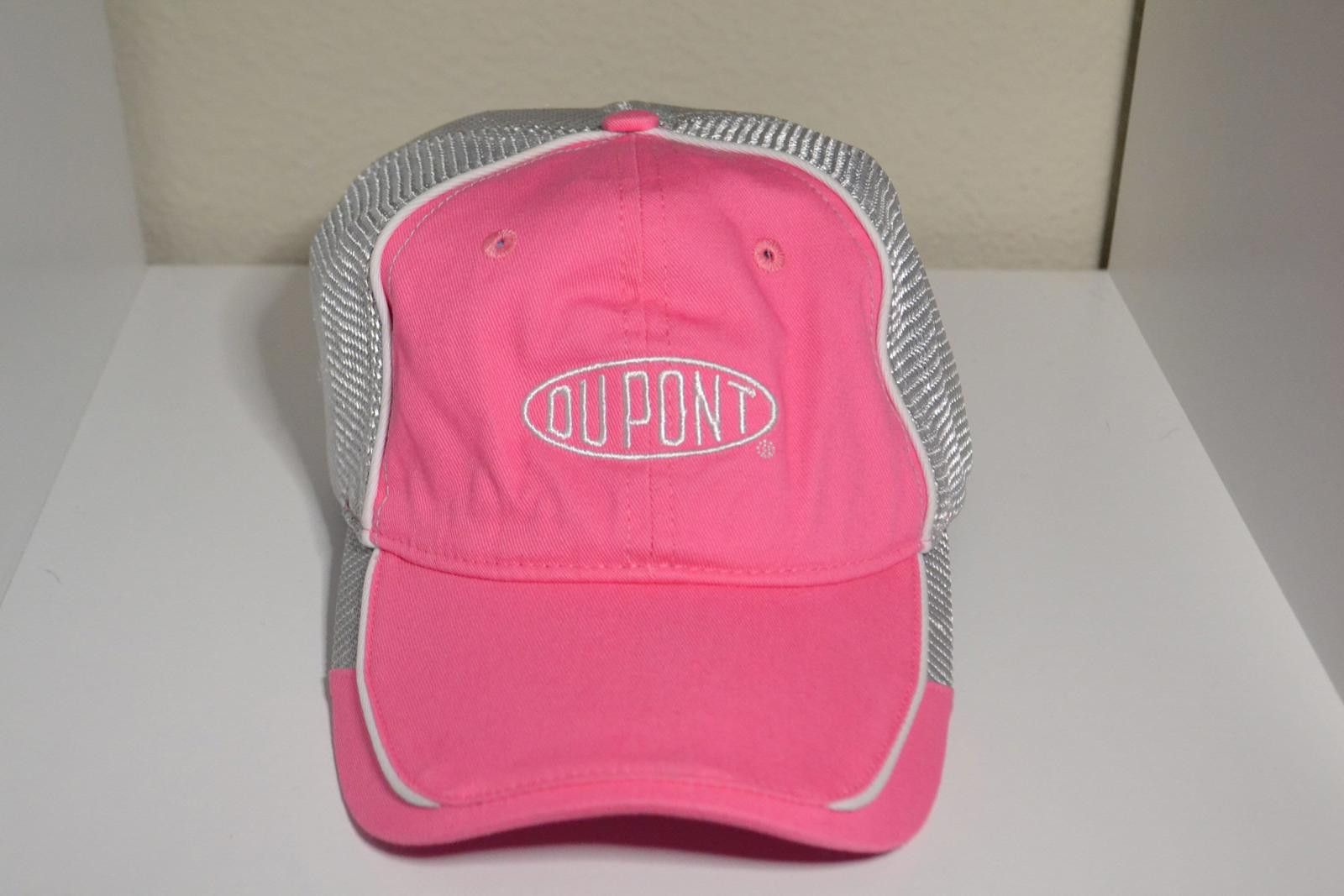 DuPont DuPont Pink and Silver Mesh Baseball Cap Size ONE SIZE - 1 Thumbnail
