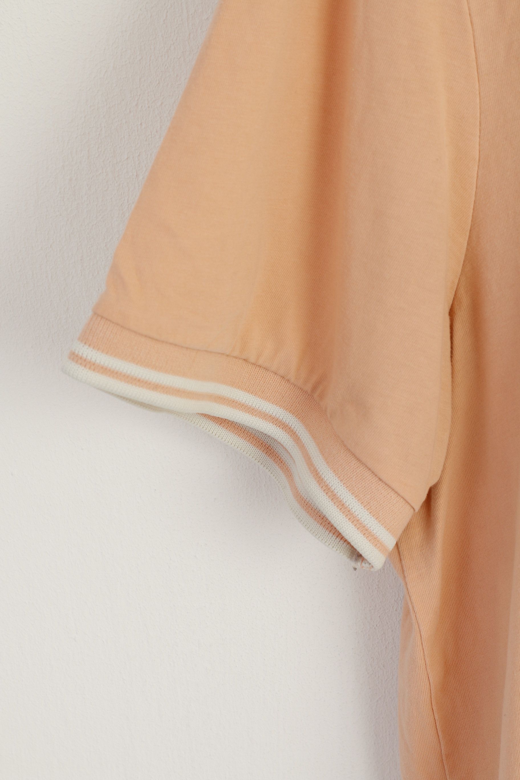 Fred Perry Fred Perry Men L / XL Shirt Peach 100% Cotton 1202 Size US L / EU 52-54 / 3 - 4 Thumbnail