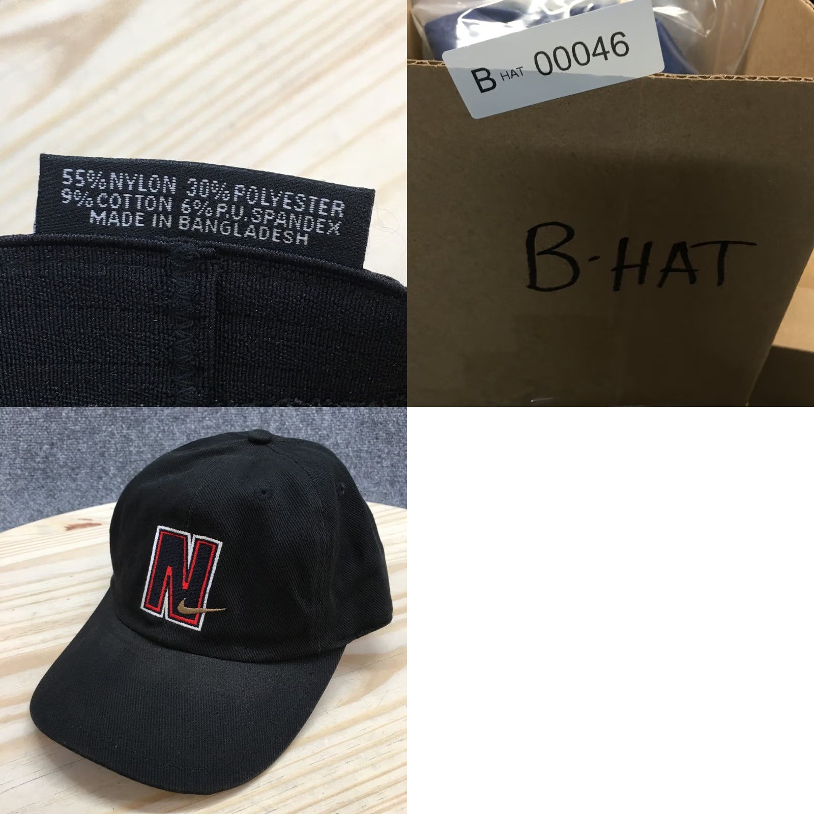 Logo 7 Elden'S Pacific Headwear Baseball Cap Mens Black S-M Adjustable Embroidered Logo Size ONE SIZE - 9 Thumbnail