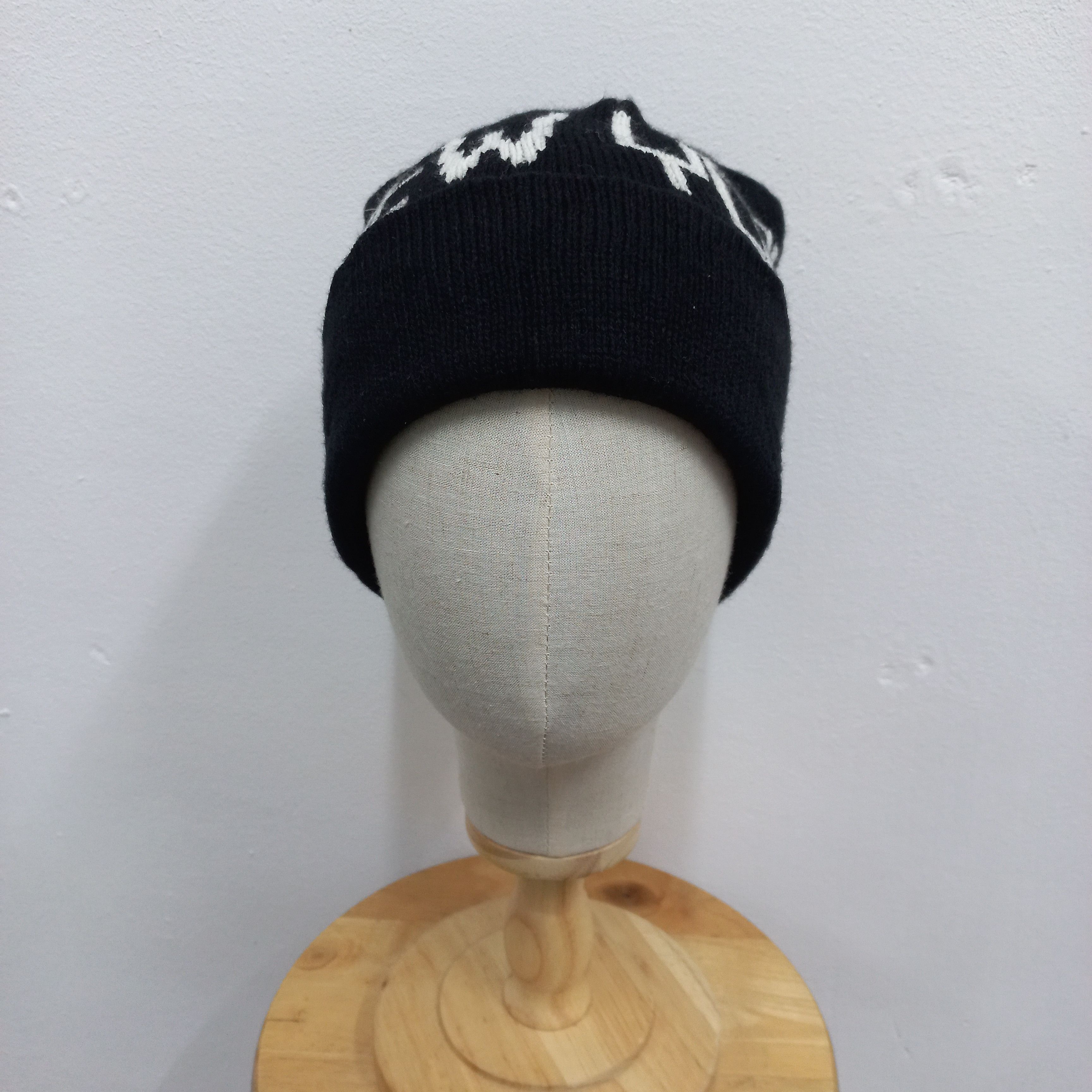 Japanese Brand 💥 New york hat & co spellout made in usa beanie hat Size ONE SIZE - 2 Thumbnail
