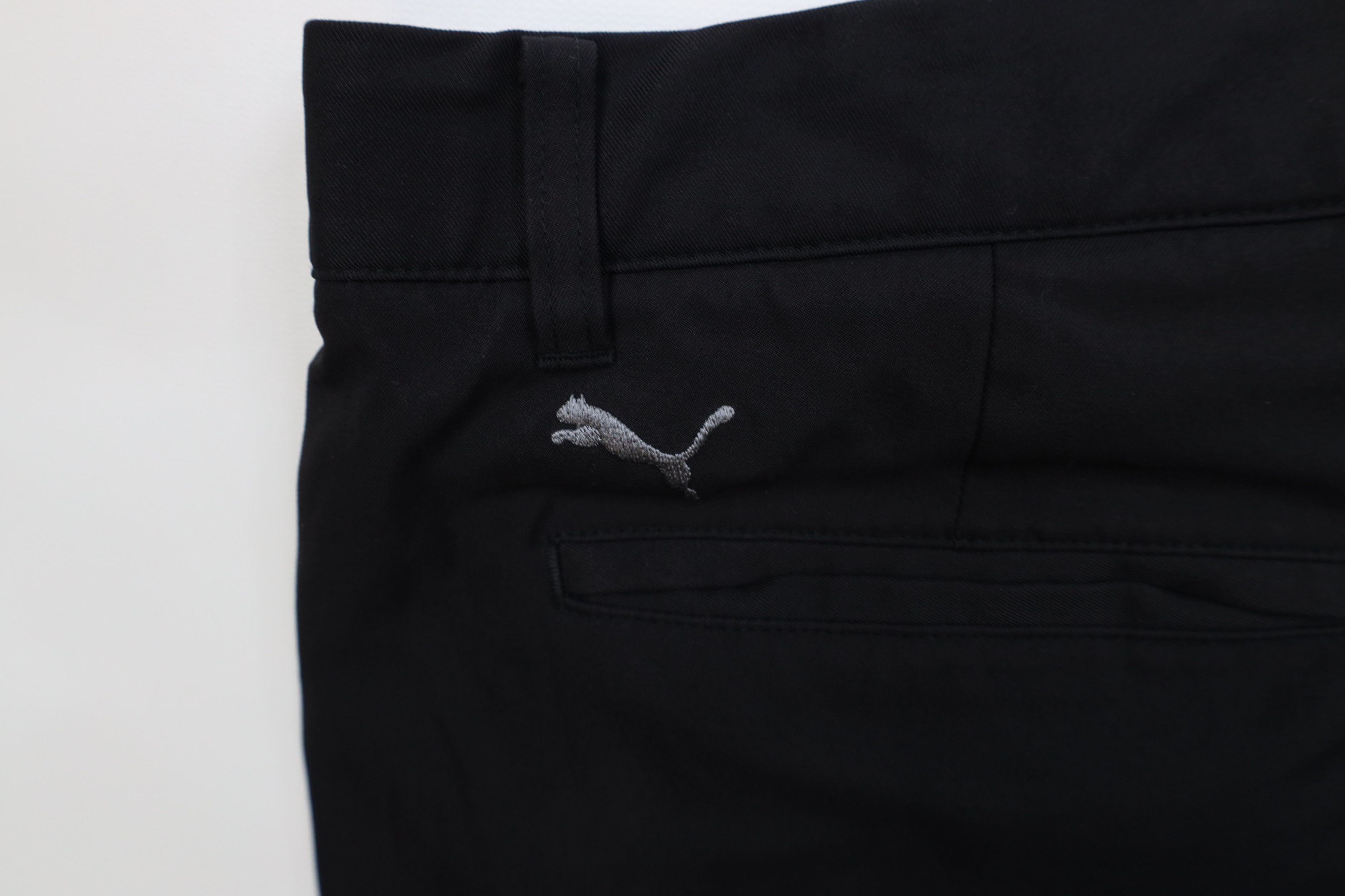 Puma Puma Golf Front Tech Golfing Chino Shorts Black Polyester Size US 40 / EU 56 - 14 Thumbnail