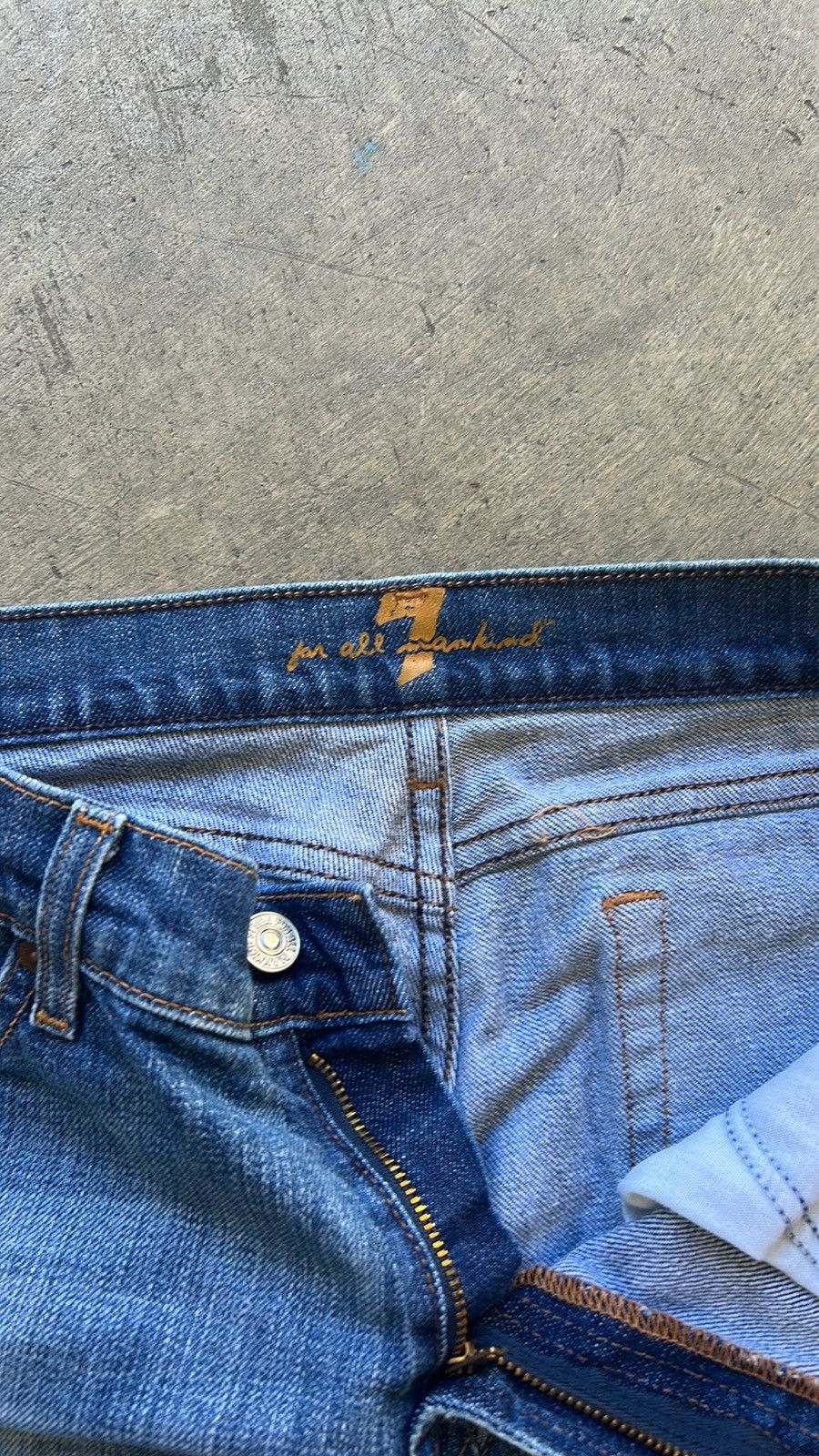 7 For All Mankind 7 For All Mankind Denim Jeans Size US 32 / EU 48 - 2 Thumbnail