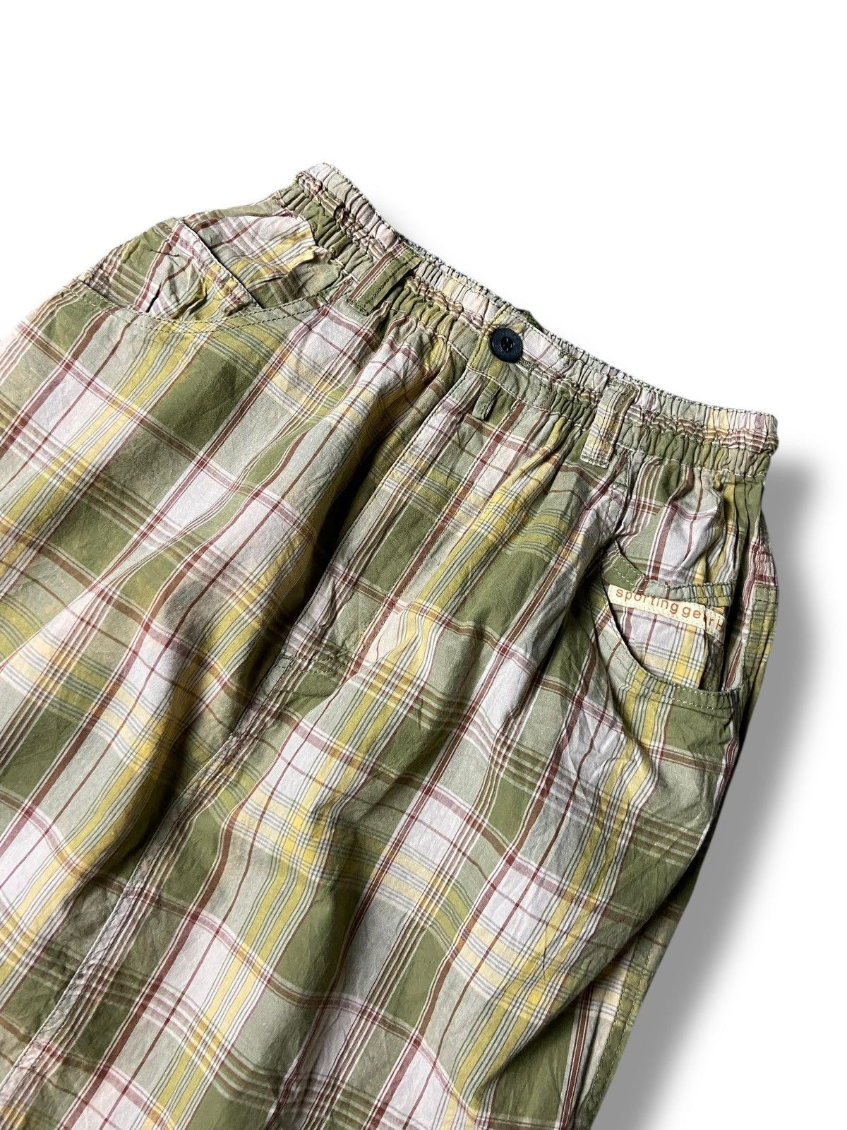 Hai Sporting Gear Hai Sporting Gear by Issey Miyake Checkered Skirt (171) Size 24" / US 00 / IT 34 - 6 Thumbnail