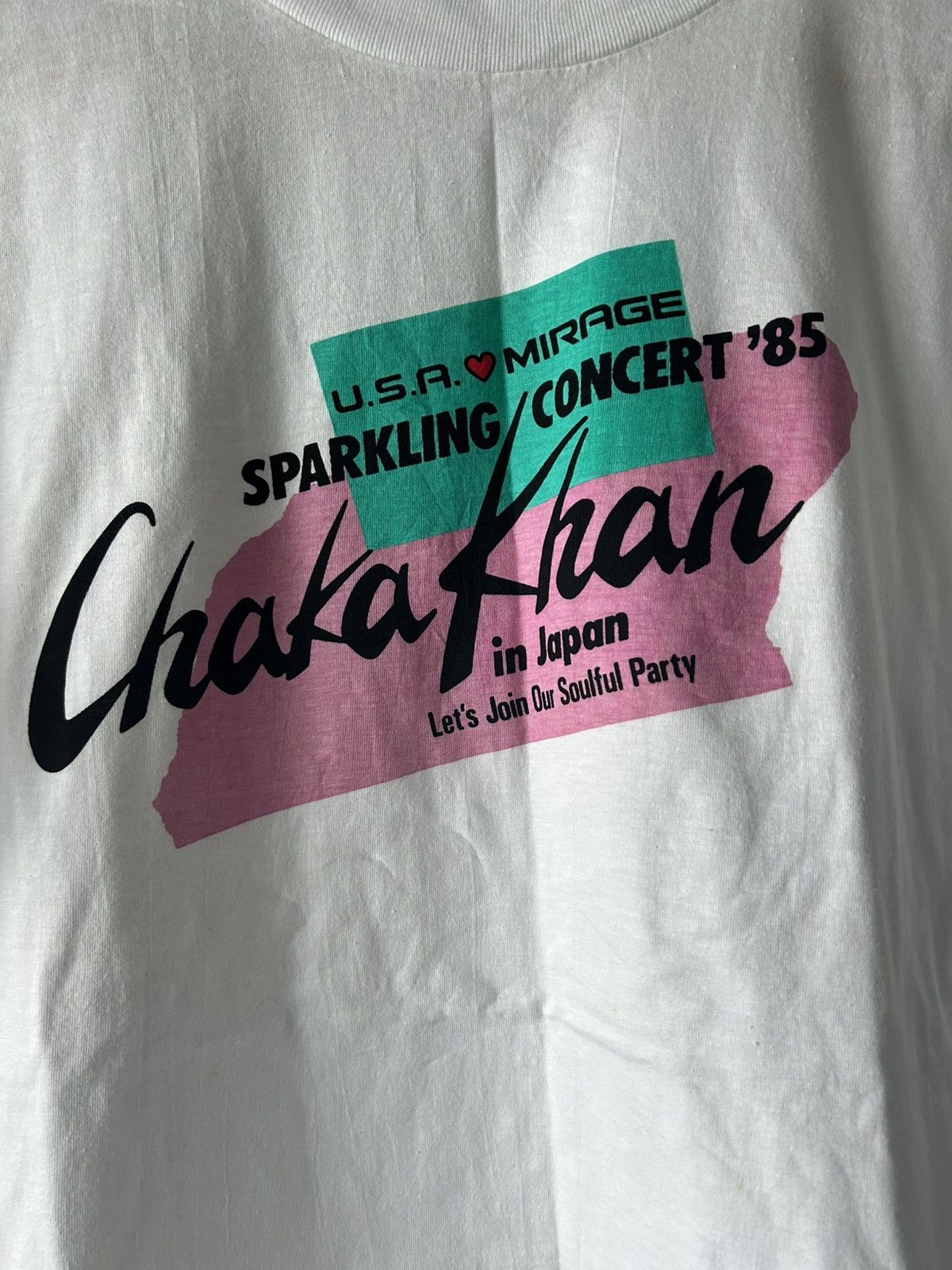 Vintage Chaka Khan Vintage T Shirt 80’ Size US L / EU 52-54 / 3 - 2 Thumbnail