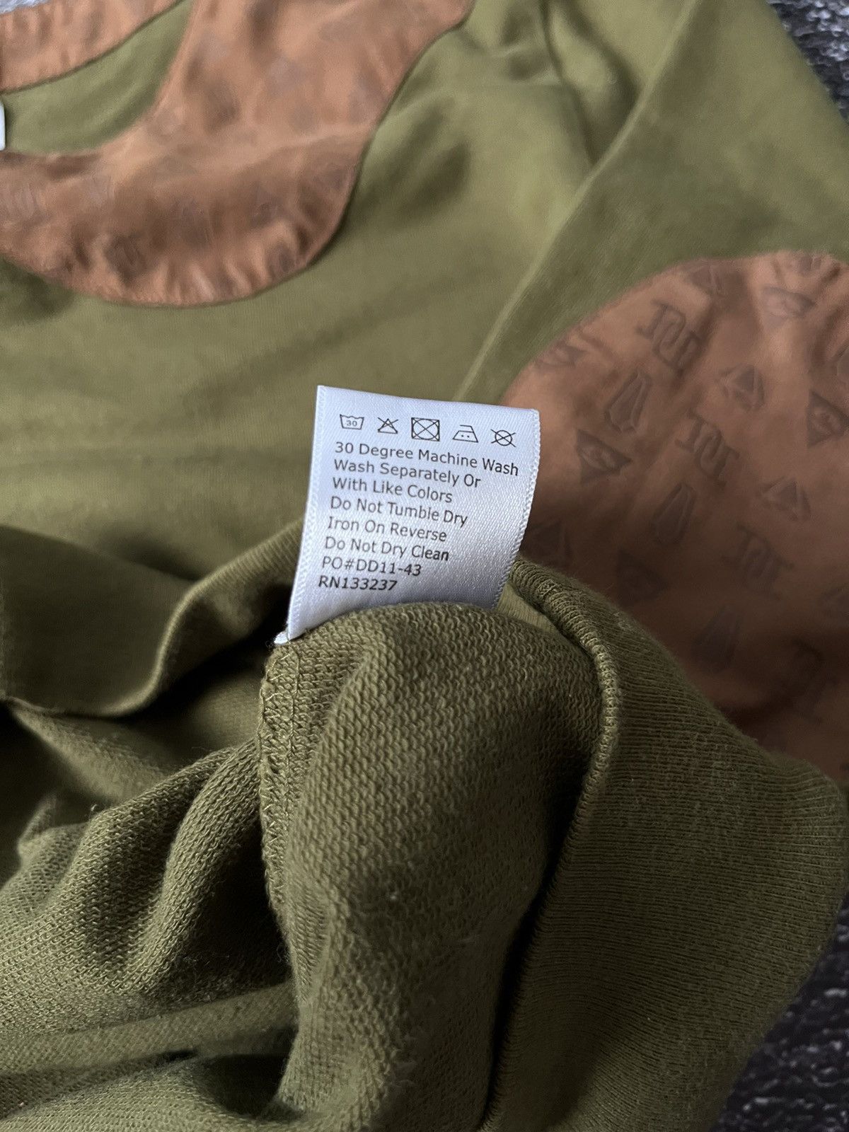 Drop Dead Clothing Drop Dead Vintage Womens Olive Sweatshirt Size M / US 6-8 / IT 42-44 - 8 Thumbnail
