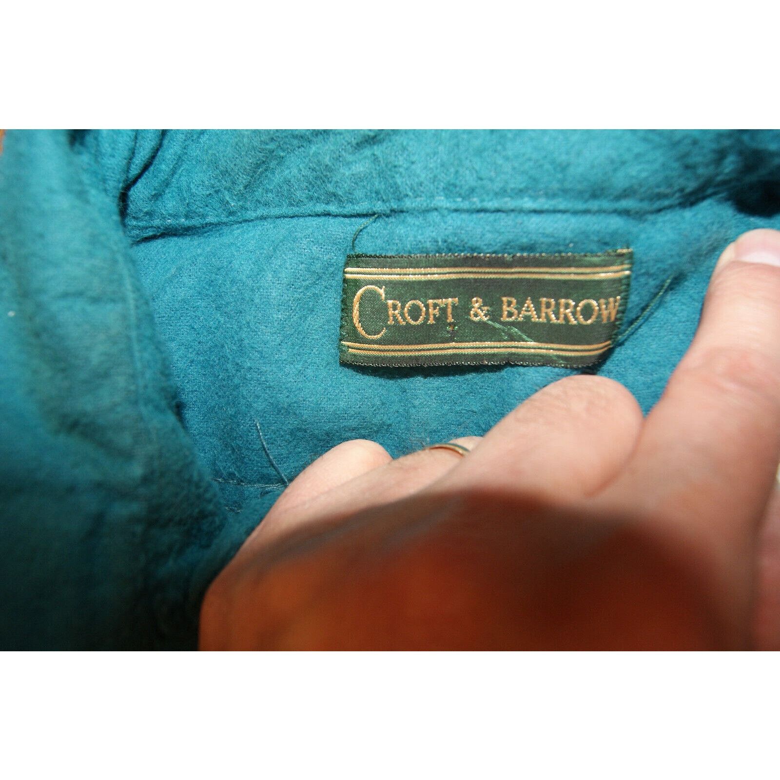 Croft & Barrow VTG Croft & Barrow Cloth Shirt Mens XL Hunt Utility 90s USA Size US XL / EU 56 / 4 - 3 Thumbnail