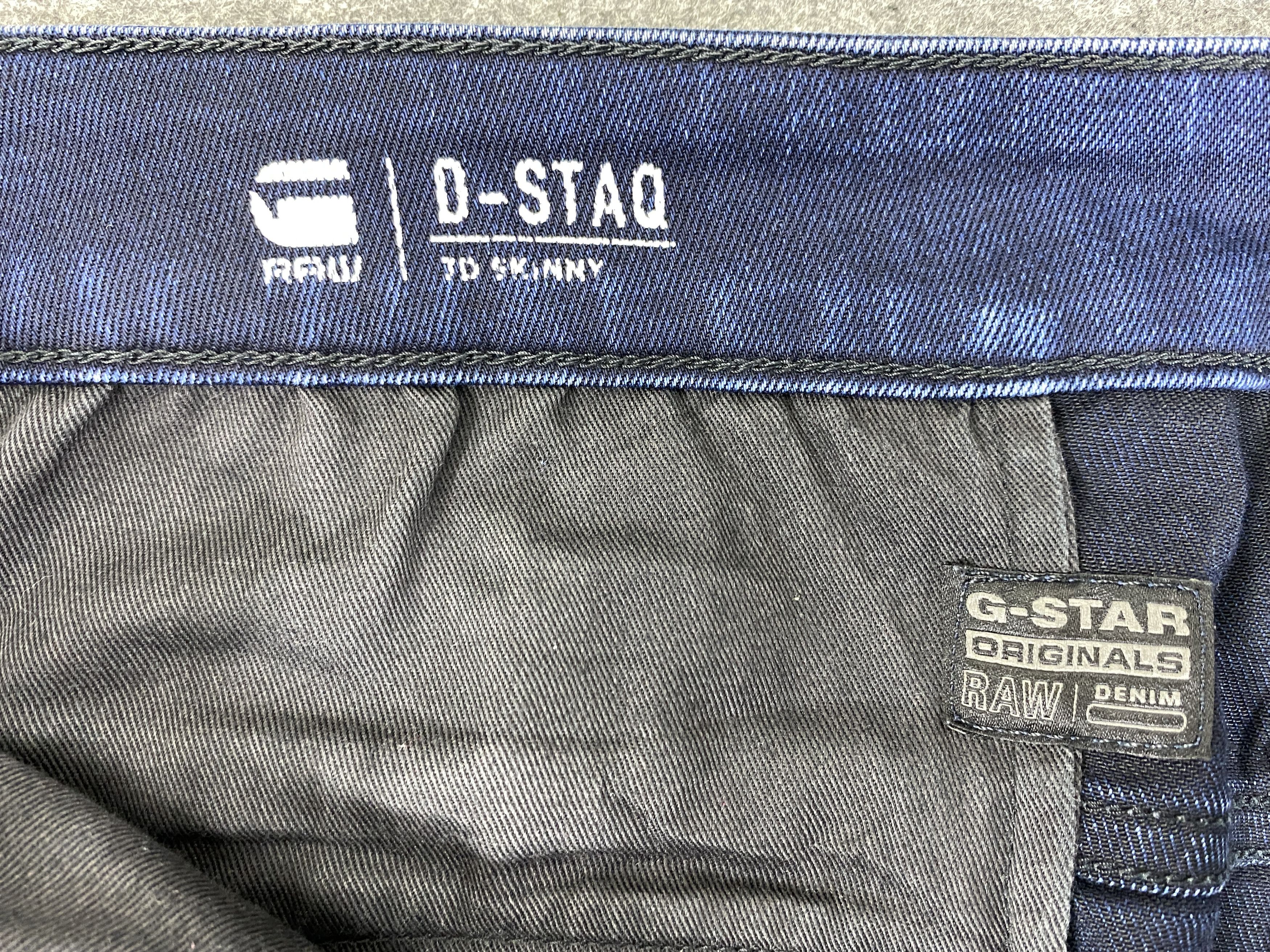 Japanese Brand Blue Vintage G-Star Skinny Jeans 32x29.5 - JN3266 Size US 32 / EU 48 - 9 Thumbnail