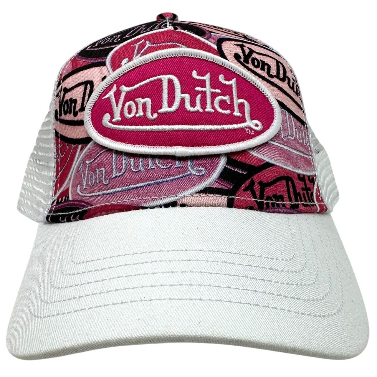 Von Dutch Von Dutch Trucker Hat Pink Billboard Snapback Cap Size ONE SIZE - 2 Thumbnail