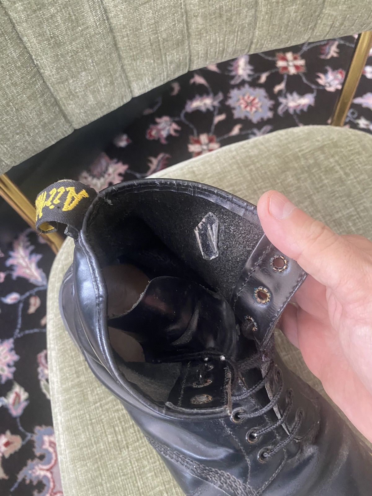 Dr. Martens Vintage- Dr. Martens- 8-Eye - Made in England - Black Sz 10 Size US 10 / EU 43 - 9 Thumbnail