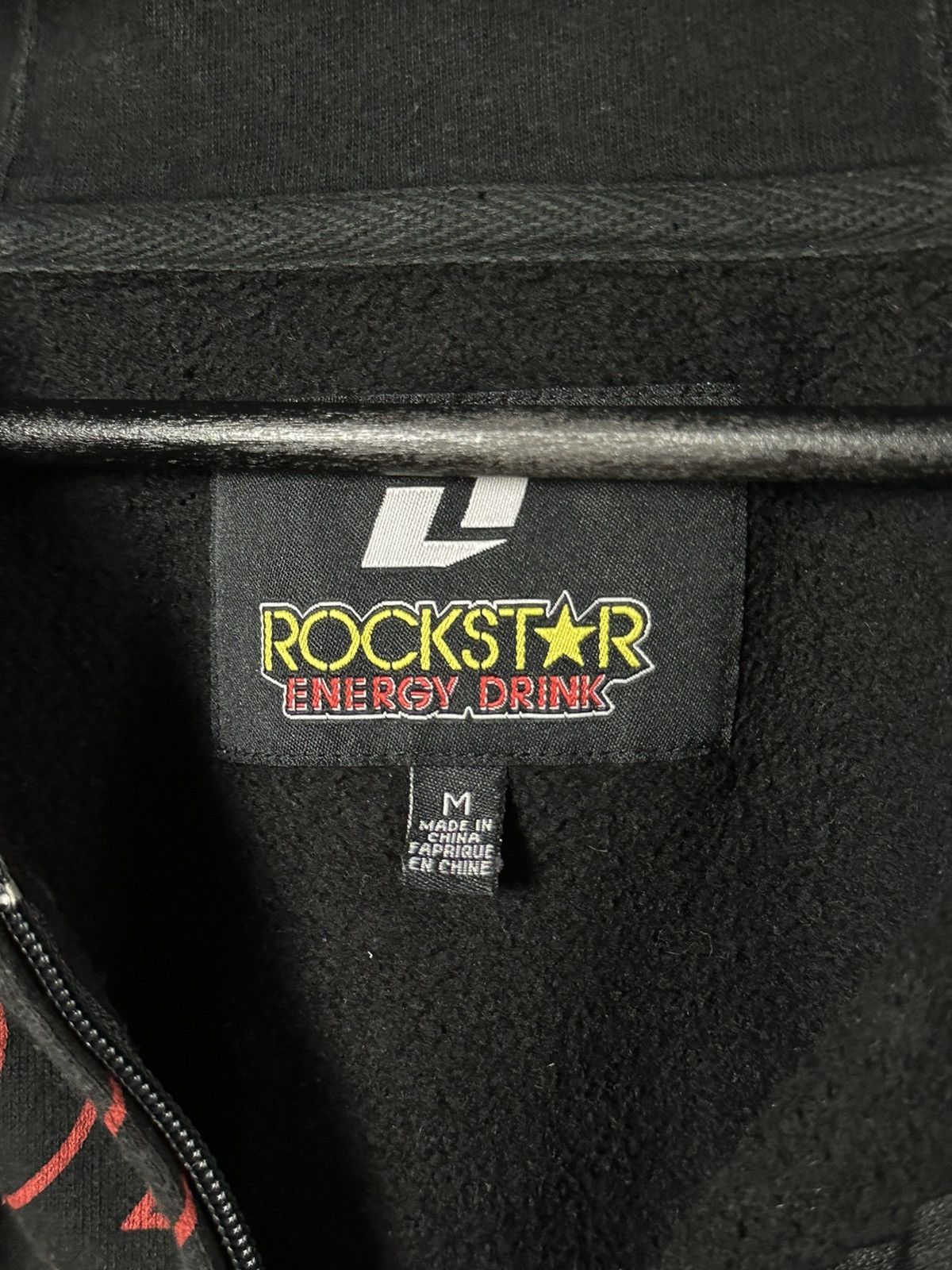 Rockstar Games × Vintage Rockstar Vintage Monogram Logo Full Zip Cotton Hoodie Size US L / EU 52-54 / 3 - 7 Thumbnail