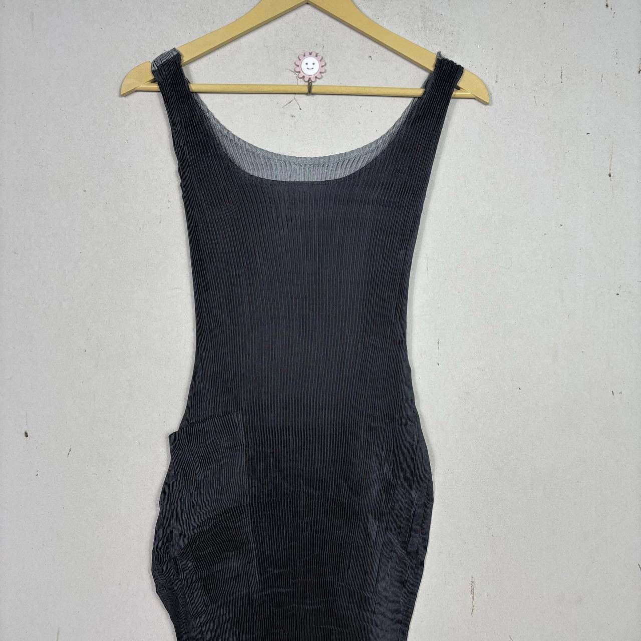 Issey Miyake Vtg Issey Miyake IM Product Pleated Reversible Apron Dress Size ONE SIZE - 7 Thumbnail