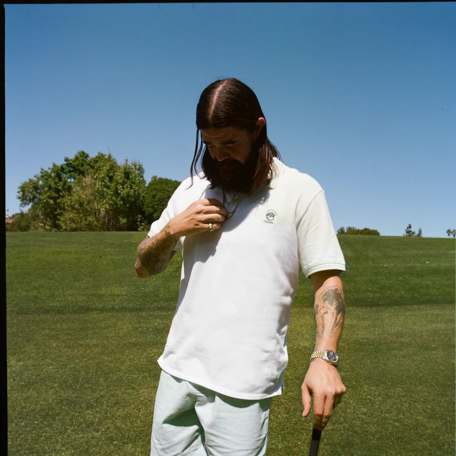 Malbon Dockers X Malbon Pique White Polo Size L Size US L / EU 52-54 / 3 - 2 Thumbnail