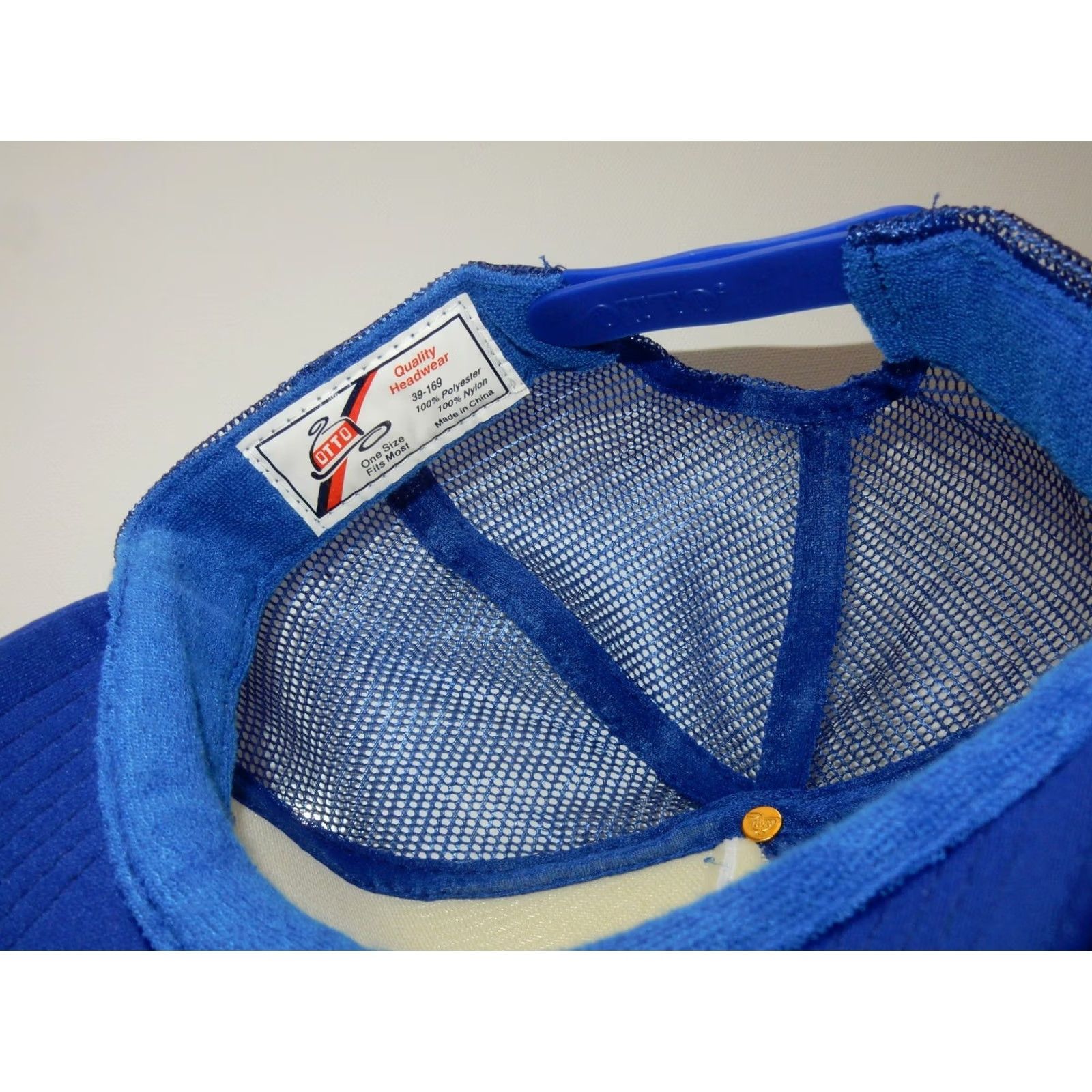 Vintage VANS Hat Baseball Cap One Size Men Blue Off The Wall Size ONE SIZE - 3 Thumbnail