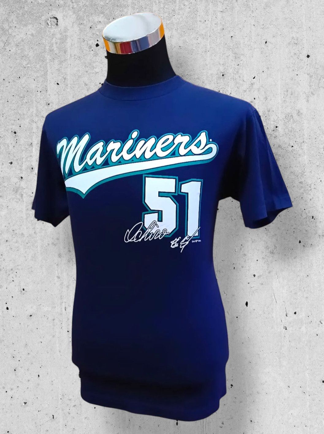 MLB Vintage Ichiro Suzuki Seattle Mariners MLB Tee Shirt Size US M / EU 48-50 / 2 - 1 Thumbnail