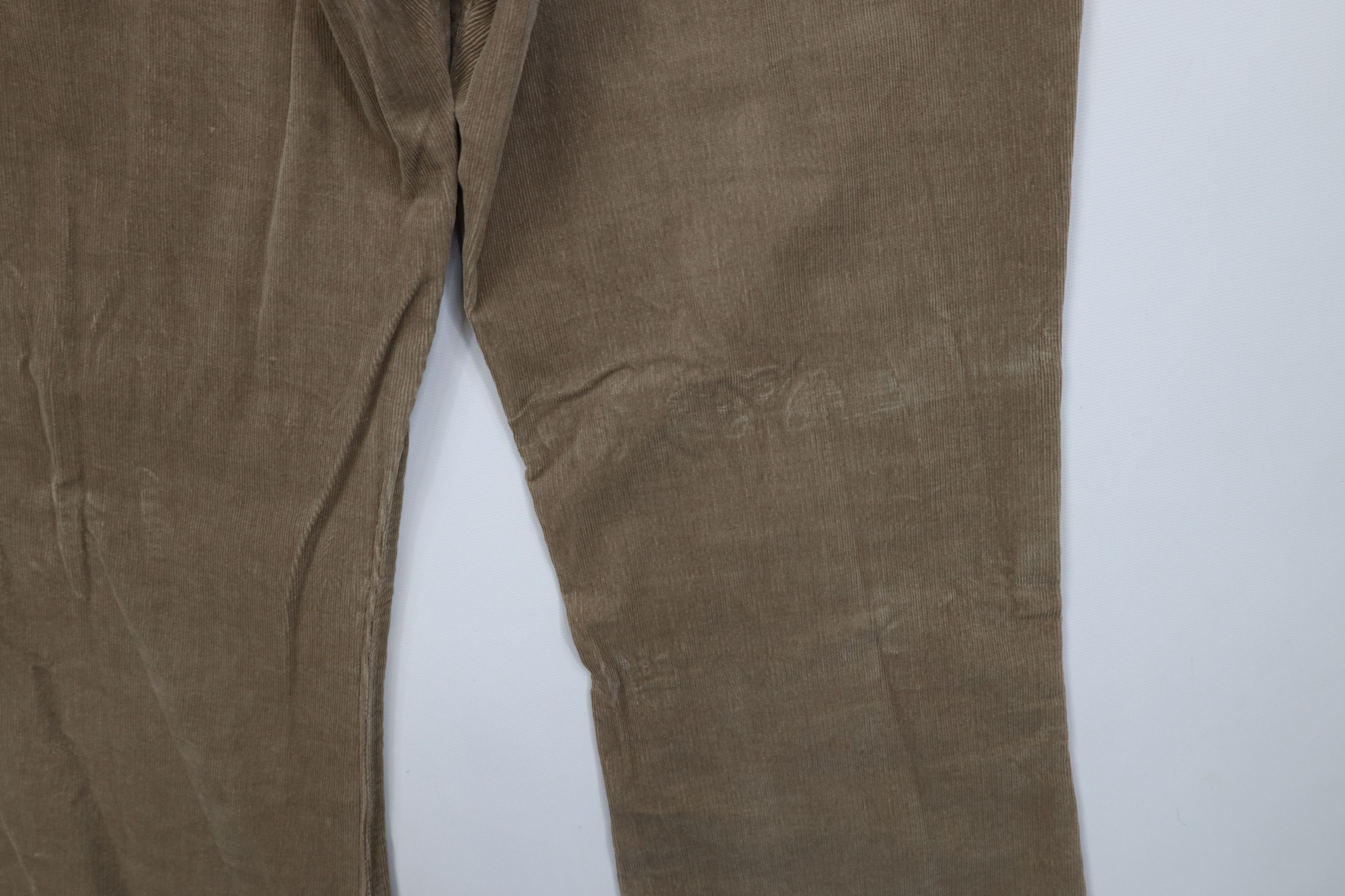AG Adriano Goldschmied Adriano Goldschmied Stretch Flared Wide Leg Corduroy Pants Size 30" / US 8 / IT 44 - 14 Thumbnail