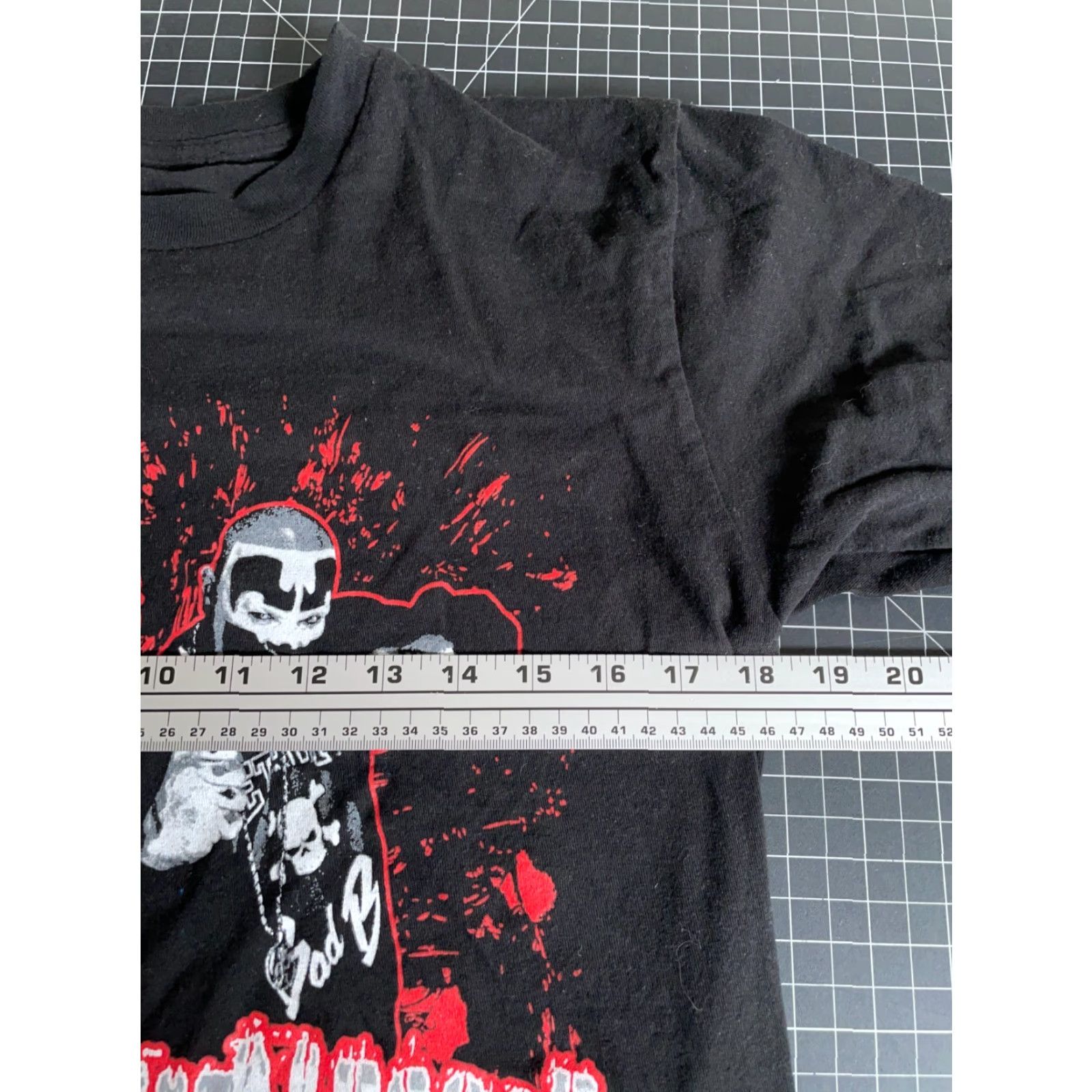 Vintage VINTAGE ICP Insane Clown Posse T-Shirt Men S Black Graphic Print Adult Small Crew Neck 100% Cotton Hip Hop City Music Juggalo Size US S / EU 44-46 / 1 - 5 Thumbnail