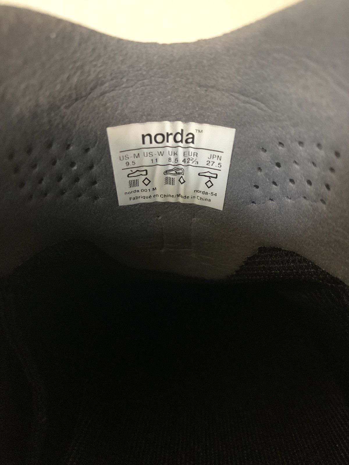 norda Norda 001 Size US 9.5 / EU 42-43 - 10 Thumbnail