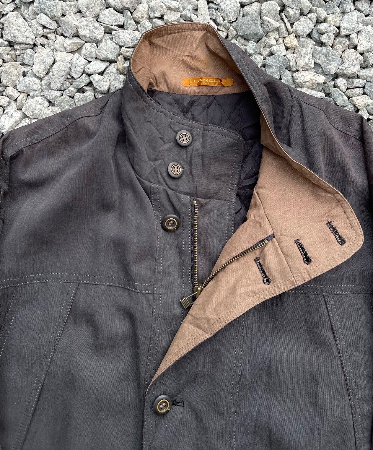 Lancel 🔥VINTAGE LANCEL PARIS HUNTING JACKET SIZE L Size US L / EU 52-54 / 3 - 9 Thumbnail