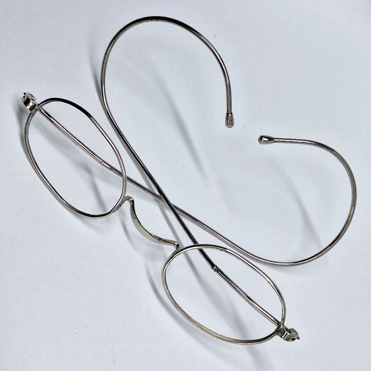 Other 1950s Japanese Cable Temple Saddle Bridge Nickel Silver 9g Size ONE SIZE - 1 Thumbnail