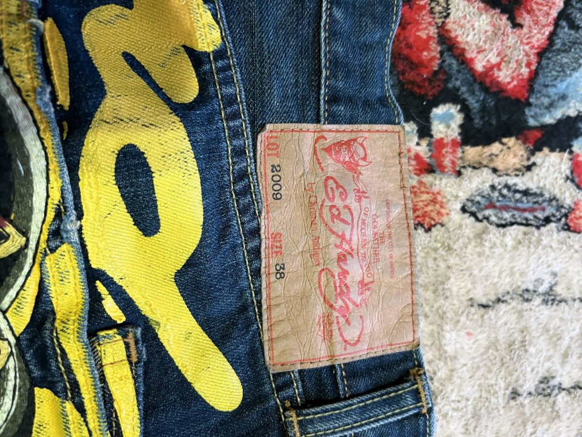 Ed Hardy Vintage y2K Embroidered Ed Hardy Rattlesnake Patchwork Jeans Size US 38 / EU 54 - 3 Thumbnail