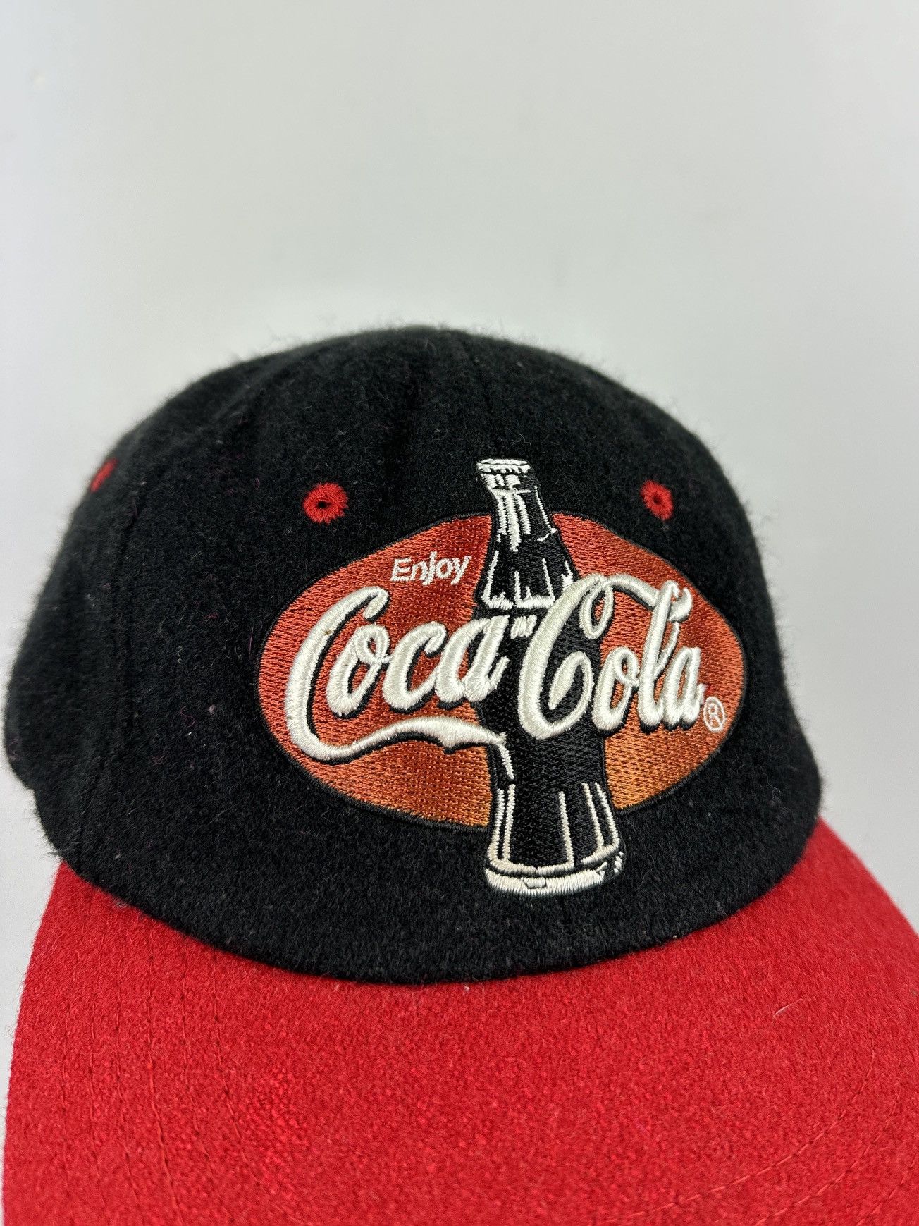 Coca Cola × Vintage Vintage 90’s Coca Cola Promo Wool Cap Size ONE SIZE - 4 Thumbnail