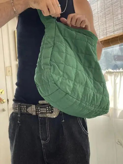 Vintage Mesh Puffy Crossbody Bag Size ONE SIZE - 2 Thumbnail