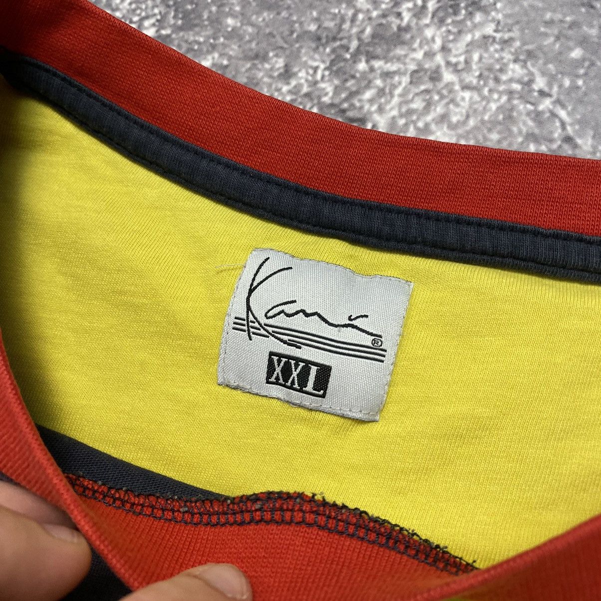 Vintage Vintage Karl Kani Big Logo Streetwear Classic tee Size US XXL / EU 58 / 5 - 7 Thumbnail