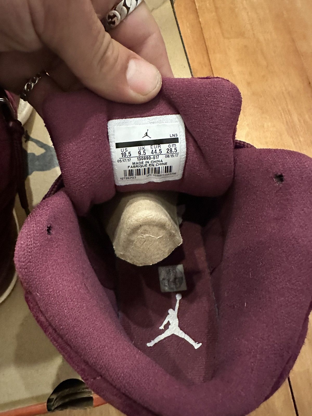 Jordan Brand Air Jordan 12 retros Size US 10.5 / EU 43-44 - 6 Thumbnail