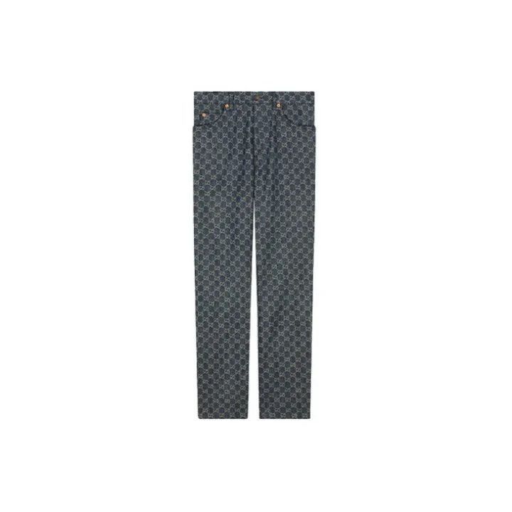 Gucci Gucci Gucci Vintage GG Denim Pants for Men -2506 Size US 32 / EU 48 - 2 Thumbnail