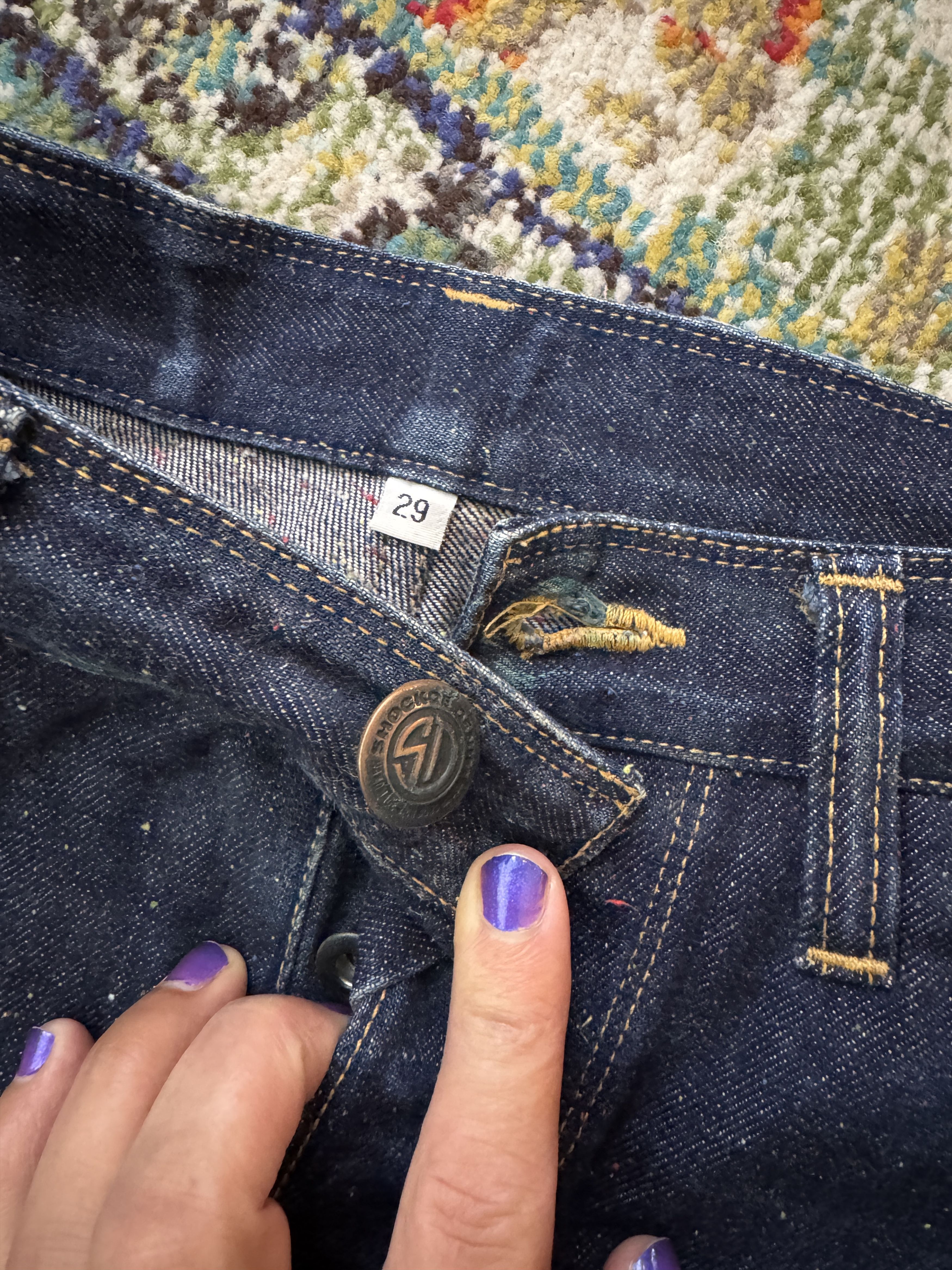 Shockoe Atelier slim six kuroki denim Size US 29 - 4 Thumbnail